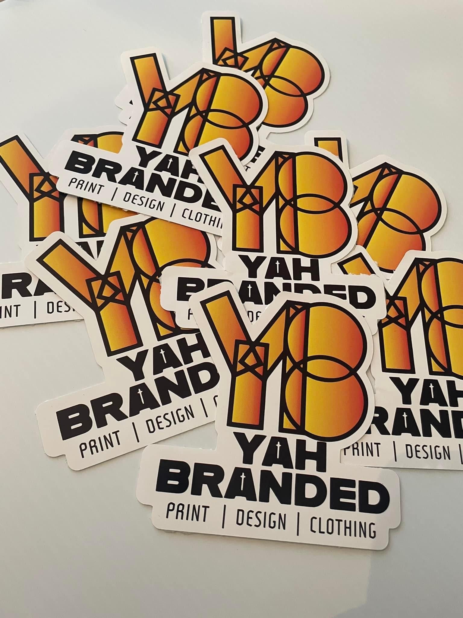 4”x4"in Custom Vinyl Stickers