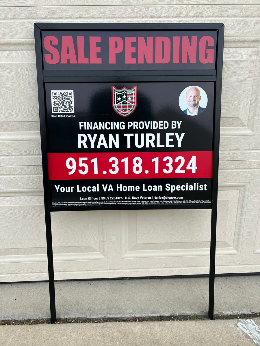 Single Rider Realtor Sign – www.yahbranded.com